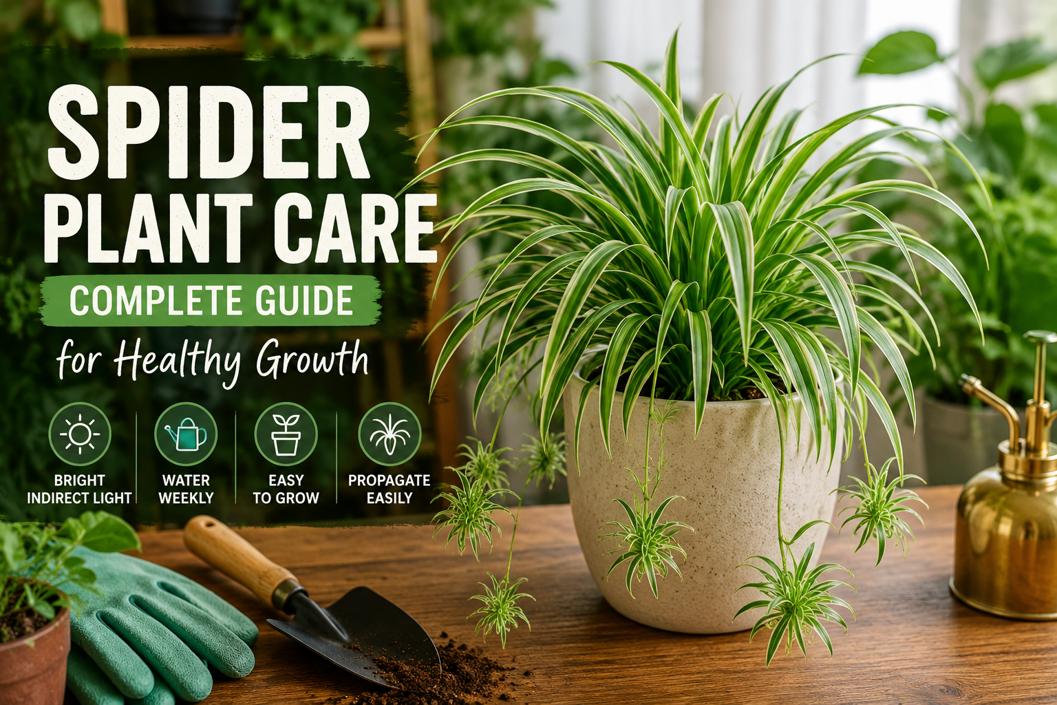Spider Plant Care: Complete Guide for Healthy Growth