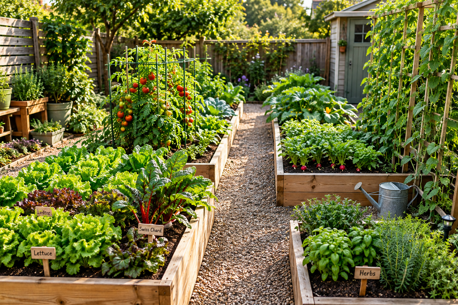 Vegetable Garden Layout Ideas for a Productive Garden